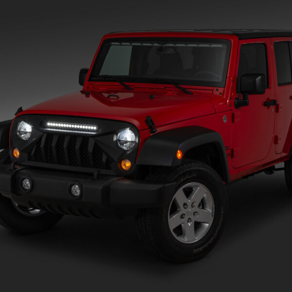 Pilot Rock Grill Jeep Wrangler 07-18